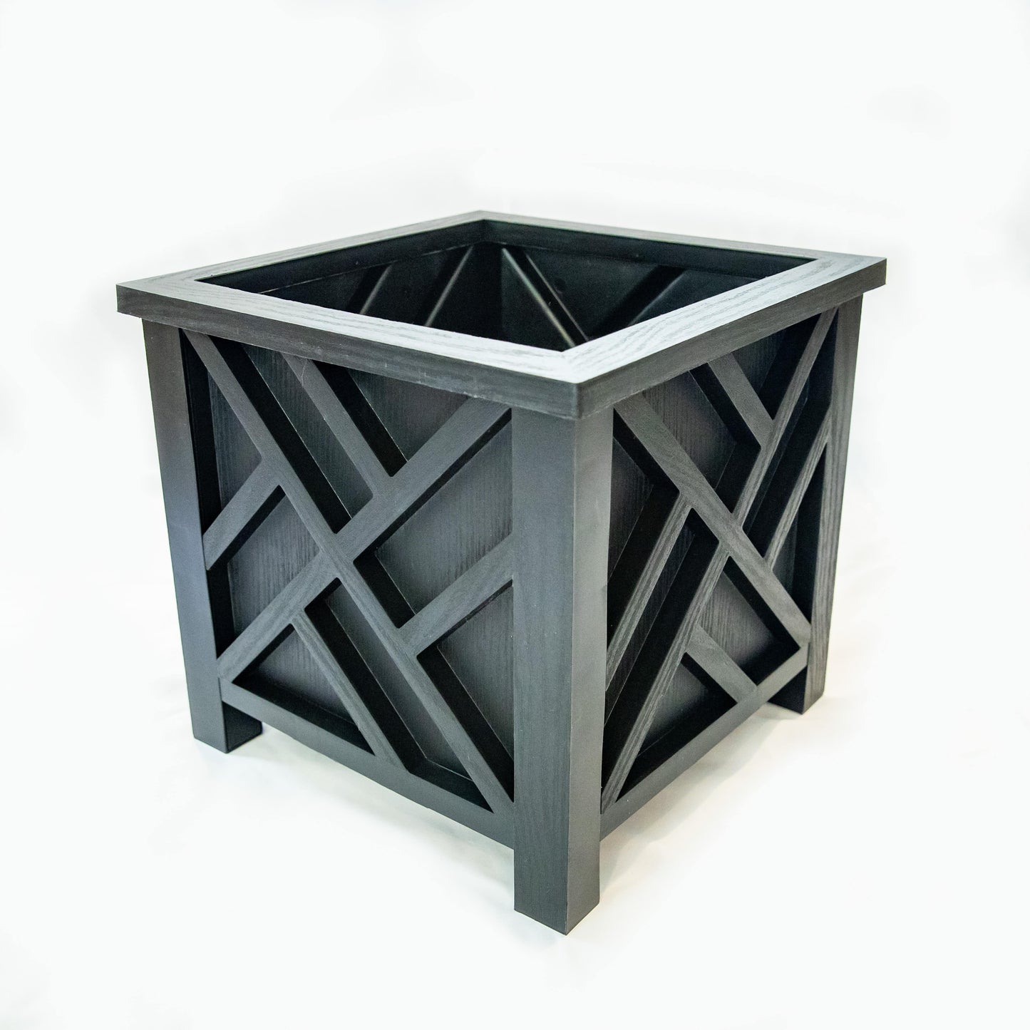 14.75 inch Square Chippendale Planter