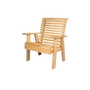 Durable Pressure Treated Solid Pine Wood Outdoor Chairs